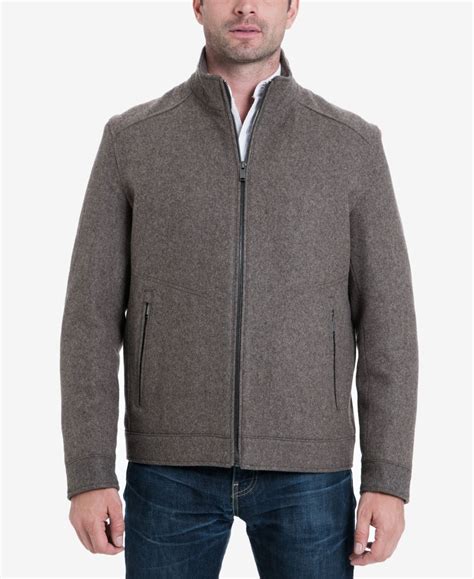 Michael Kors Men's Wool Cashmere Blend Hipster Jacket